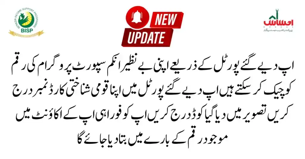 How Can I Check BISP New Blance Check Online 2023
