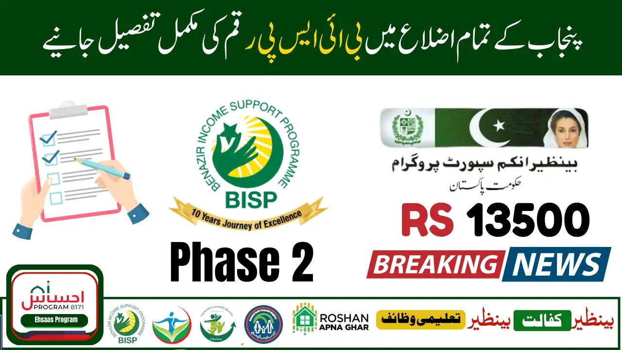 BISP Punjab Payment Update May 2025