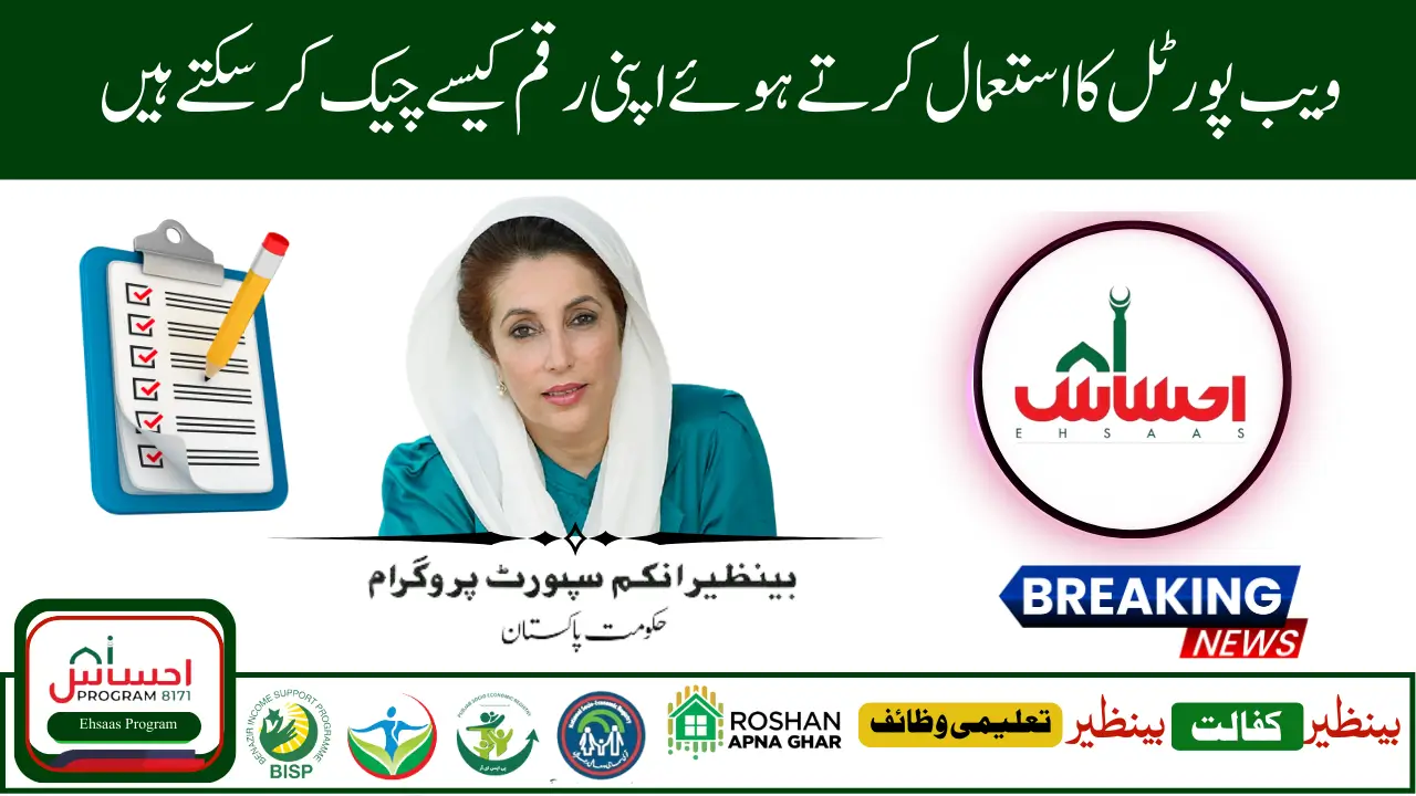 8171 Ehsaas Program Check CNIC Online Web Portal Guide
