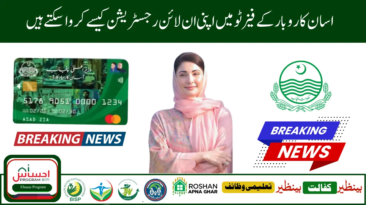 Asaan Karobar Card Punjab 2025