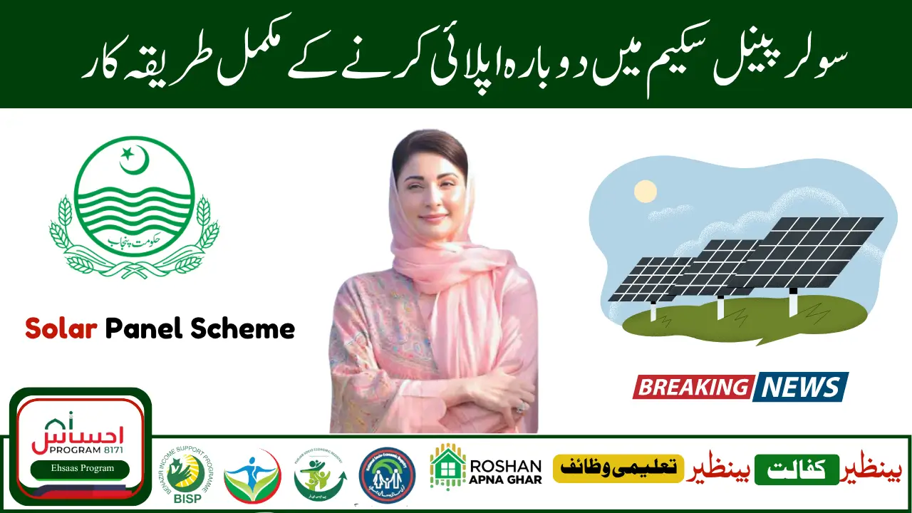 PM Green Pakistan Program 2025 Apply Online For Solar Panel Subsidy