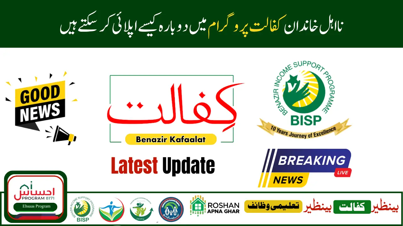 Reapply for BISP 8171 Program 2025