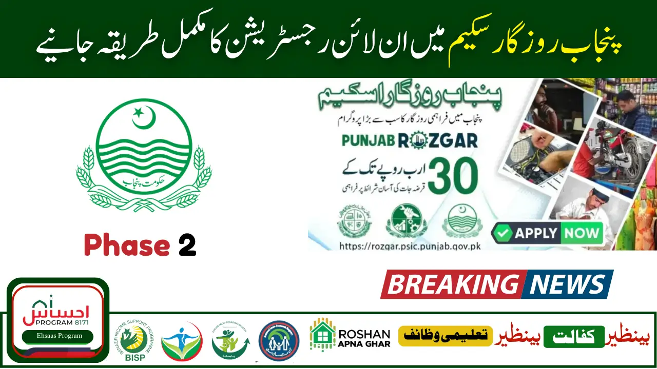 Punjab Rozgar Scheme 2025